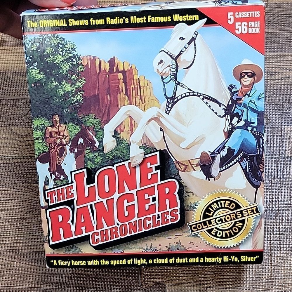 NIB! Limited Collectors Edition The Lone Ranger Chronicles 5 cassettes